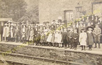 Glandyfi Railway Station Photo. Borth - Dovey Junction. Machynlleth Line. (8)