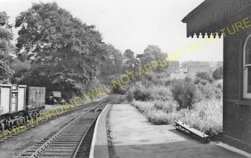 Glenfield Railway Station Photo. Leicester - Desford. Midland Railway. (4).