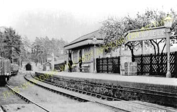 Glenfield Railway Station Photo. Leicester - Desford. Midland Railway. (5).