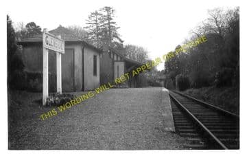 Glenside Railway Station Photo. Maidens - Knoweside. Girvan to Ayr Line, (1)