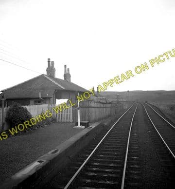 Glenwhilly Railway Station Photo. New Luce - Barrhill. Dunragit to Girvan. (1)