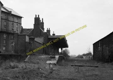 Godmanchester Railway Station Photo. Huntingdon - St. Ives. GER & GNR Joint. (4)