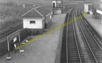 Grantshouse Railway Station Photo. Reston - Cockburnspath. North British Rly. (1