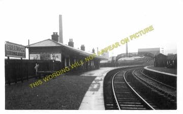 Greenock Lynedoch Railway Station Photo. Princes Pier - Kilmacolm. G&SWR. (1)