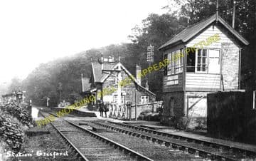 Gresford Railway Station Photo. Wrexham - Rossett. Pulford and Chester Line. (2)