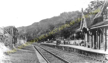 Gresford Railway Station Photo. Wrexham - Rossett. Pulford and Chester Line. (5)