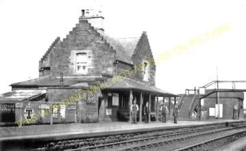 Gretna Railway Station Photo. Floiston - Kirkpatrick. Caledonian Railway. (2)