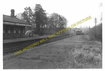 Grimston Railway Station Photo. Melton Mowbary - Old Dalby. Nottingham Line (10)