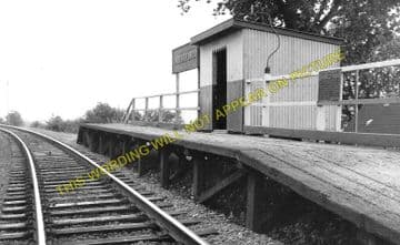 Groesffordd Railway Station Photo. Brecon - Talyllyn Jct. Brecon & Merthyr. (1)..