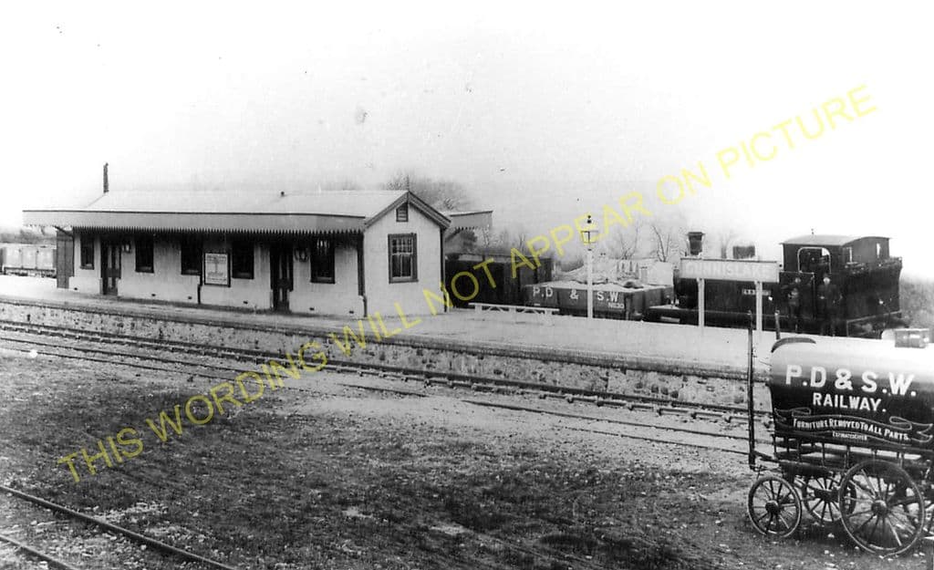 Gunnislake Railway Station Photo Calstock Callington Line. 1 Chilsworthy