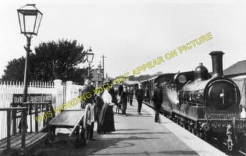Haddington Railway Station Photo. Longniddry Line. North British Railway. (2)
