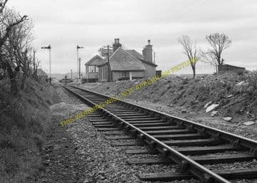 Halkirk Railway Station Photo. Georgemas - Scotscalder. Highland Railway. (4)