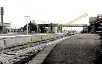Harlington Railway Station Photo. Leagrave - Flitwick. Luton to Bedford Line (1)..