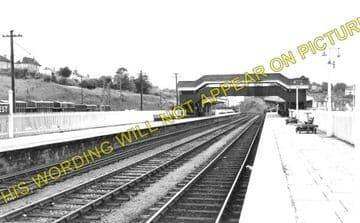 Haverfordwest Railway Station Photo. Clarbeston Road- Johnston. Neyland Line (1)