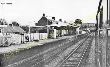 Haverfordwest Railway Station Photo. Clarbeston Road- Johnston. Neyland Line (7)