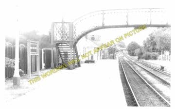 Hay-on-Wye Railway Station Photo. Glasbury to Whitney and Clifford Lines. (10)