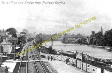 Hay-on-Wye Railway Station Photo. Glasbury to Whitney and Clifford Lines. (2)