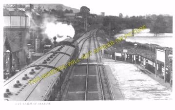 Hay-on-Wye Railway Station Photo. Glasbury to Whitney and Clifford Lines. (7)