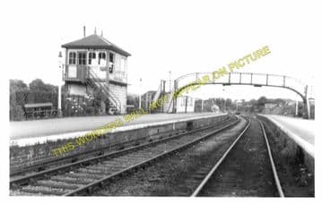 Hay-on-Wye Railway Station Photo. Glasbury to Whitney and Clifford Lines. (8)