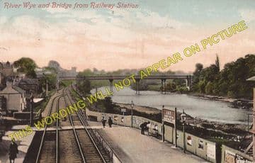 Hay-on-Wye Railway Station Photo. Glasbury to Whitney and Clifford Lines. (9)