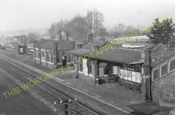 Helmdon for Sulgrave Railway Station Photo. Brackley - Culworth. GCR. (6)