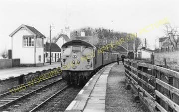 Helmsdale Railway Station Photo. Loth - Kildonnan. Brora to Kinbrace Line (19).