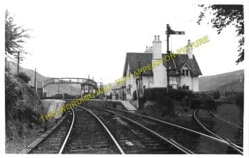 Helmsdale Railway Station Photo. Loth - Kildonnan. Brora to Kinbrace Line (2)