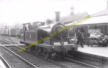 Hexham Railway Station Photo. Corbridge to Fourstones and Wall Lines (4)