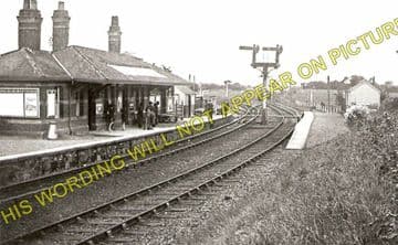 Holland Arms Railway Station Photo. Gaerwen to Amlwch and Redwharf Lines. (1)