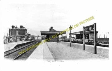 Holywell Junction Railway Station Photo. Mostyn - Bagillt. Prestatyn Line. (2)