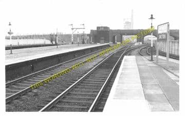 Holywell Junction Railway Station Photo. Mostyn - Bagillt. Prestatyn Line. (3)