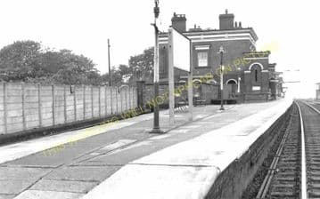 Holywell Junction Railway Station Photo. Mostyn - Bagillt. Prestatyn Line. (4)