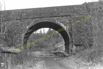 Holywell Town Railway Station Photo. Holywell Junction Line. L&NWR. (15).