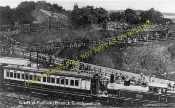 Holywell Town Railway Station Photo. Holywell Junction Line. L&NWR. (5)