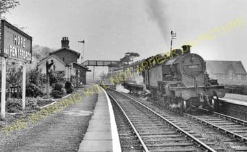 Hope & Penyffordd Railway Station Photo. Kinnerton - Padeswood & Buckley. (2)