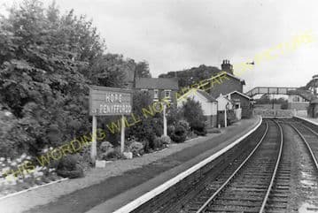 Hope & Penyffordd Railway Station Photo. Kinnerton - Padeswood & Buckley. (3)