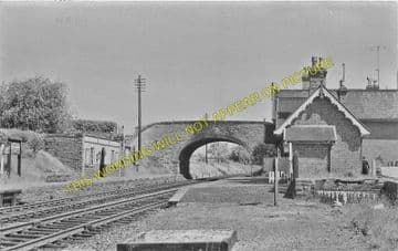 Hopton Heath Railway Station Photo. Broome - Bucknell. Craven Arms Line. (3)
