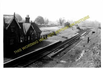 Hopton Heath Railway Station Photo. Broome - Bucknell. Craven Arms Line. (5)