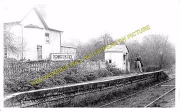 Horderley Railway Station Photo. Craven Arms - Plowden. Bishop's Castle Rly (2)