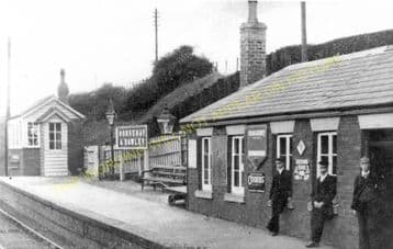 Horsehay Railway Station Photo. Lightmoor - Lawley Bank. Wellington Line. (4)