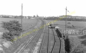 Houston Railway Station Photo. Paisley - Bishopton. Georgetown. Caledonian. (2).