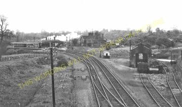 Huntingdon East Railway Station Photo. Godmanchester and St. Ives Line. (7)