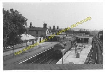 Huntingdon North Railway Station Photo. Offord & Buckden - Abbots Ripton. (4)