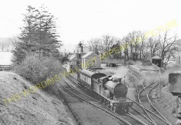 Ilderton Railway Station Photo. Wooperton - Wooler. Alnwick to Coldstream. (3)
