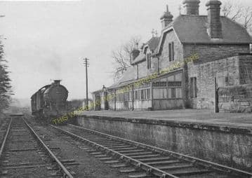 Ilderton Railway Station Photo. Wooperton - Wooler. Alnwick to Coldstream. (4)