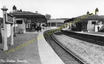 Inverkip Station Photo. Wemyss Bay - Ravenscraig. Cathcart Line. (2)