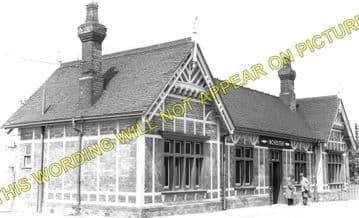 Irchester Railway Station Photo. Wellingborough - Sharnbrook. Bedford Line (1)..