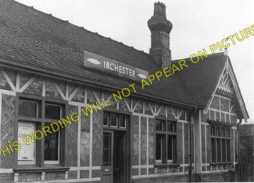 Irchester Railway Station Photo. Wellingborough - Sharnbrook. Bedford Line (3)