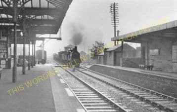 Irvine Railway Station Photo. Kilwinning - Gailes. Glasgow & South Western. (2)