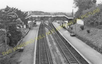 Johnston Railway Station Photo. Haverfordwest to Milford Haven and Neyland. (6).
